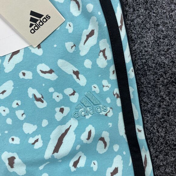 NEW Adidas Essentials Leggings 3 Stripe Animal Print Leggings $45 IY5008 Size XS - Picture 7 of 7